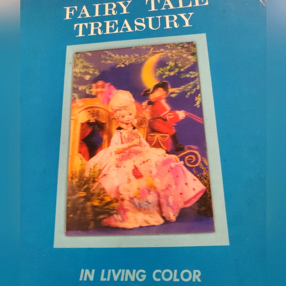 1966 THE FAIRY TALE TREASURY IN LIVING COLOR CROWN PUBLISHERS SHIBA PRODUCTIONS